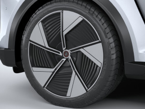 Generic SUV v1 2023 LowPoly 3D Model