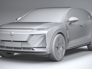 Generic SUV v1 2023 LowPoly 3D Model
