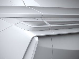 Generic SUV v1 2023 LowPoly 3D Model