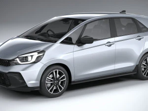 Honda Jazz 2023 Model 3D