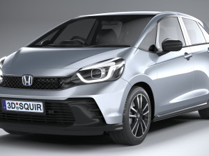 Honda Jazz 2023 Model 3D