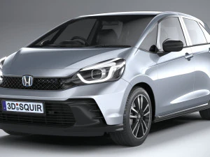 Honda Jazz 2023 3D Model