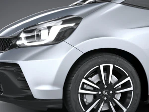 Honda Jazz 2023 3D Model