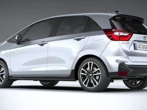 Honda Jazz 2023 3D Model