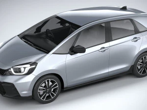 Honda Jazz 2023 3D Model