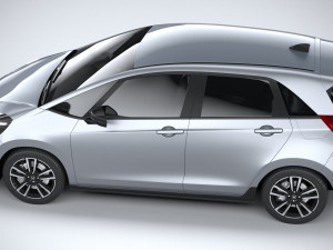 Honda Jazz 2023 Model 3D