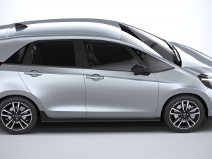 Honda Jazz 2023 Model 3D