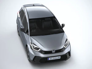 Honda Jazz 2023 3D Model
