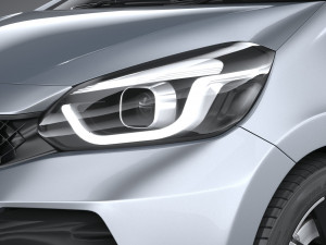 Honda Jazz 2023 Model 3D