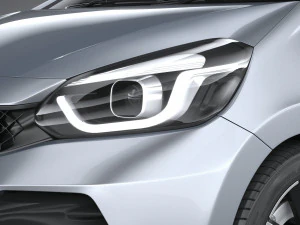 Honda Jazz 2023 3D Model