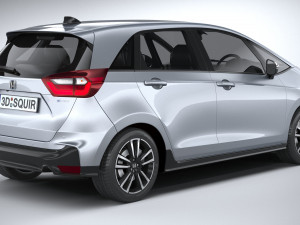 Honda Jazz 2023 Model 3D
