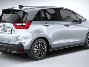 Honda Jazz 2023 3D Model