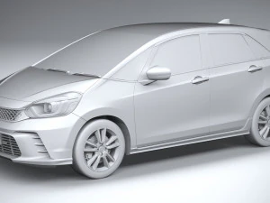 Honda Jazz 2023 3D Model