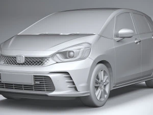 Honda Jazz 2023 3D Model