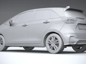 Honda Jazz 2023 3D Model