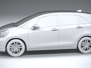 Honda Jazz 2023 Model 3D