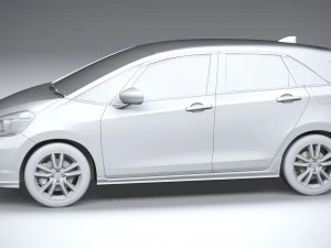 Honda Jazz 2023 3D Model