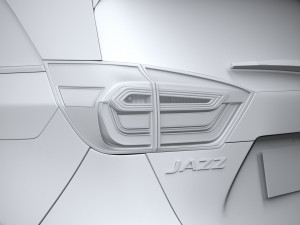 Honda Jazz 2023 Model 3D