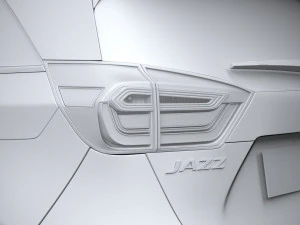 Honda Jazz 2023 3D Model