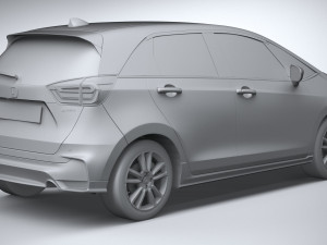 Honda Jazz 2023 Model 3D