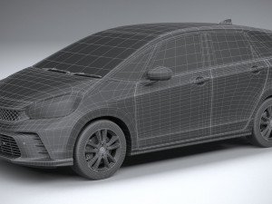 Honda Jazz 2023 Model 3D