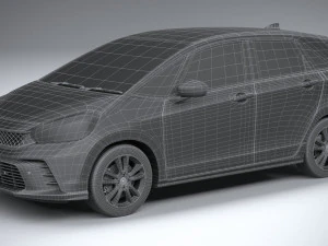 Honda Jazz 2023 3D Model