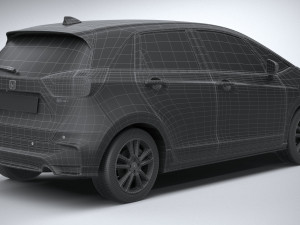 Honda Jazz 2023 Model 3D