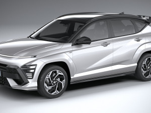 Hyundai Kona N Line 2024 3D Model