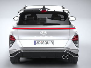 Hyundai Kona N Line 2024 3D Модель