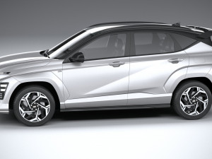 Hyundai Kona N Line 2024 3D Модель