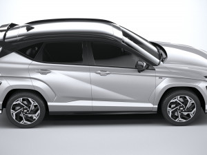 Hyundai Kona N Line 2024 3D Модель