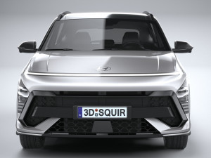Hyundai Kona N Line 2024 3D Модель