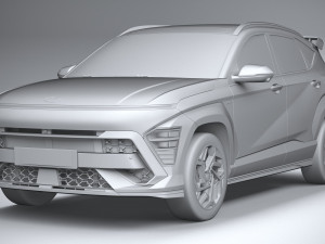 Hyundai Kona N Line 2024 3D Модель