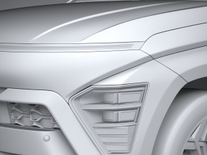 Hyundai Kona N Line 2024 3D Модель