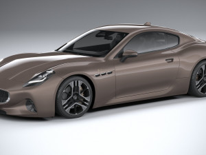 Maserati GranTurismo Folgore 2023 3D Model