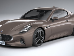 Maserati GranTurismo Folgore 2023 3D Model