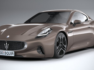 Maserati GranTurismo Folgore 2023 3D Model