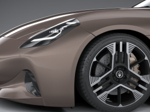 Maserati GranTurismo Folgore 2023 3D Model