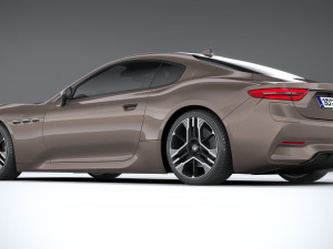 Maserati GranTurismo Folgore 2023 3D Model
