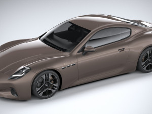 Maserati GranTurismo Folgore 2023 3D Model