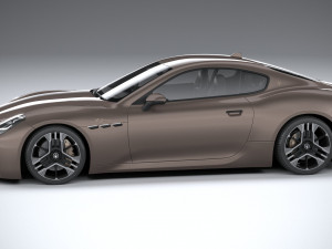 Maserati GranTurismo Folgore 2023 3D Model
