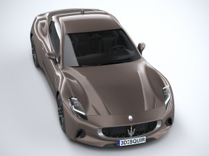 Maserati GranTurismo Folgore 2023 3D Model