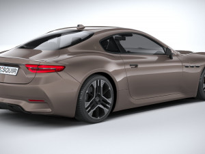 Maserati GranTurismo Folgore 2023 3D Model