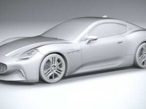 Maserati GranTurismo Folgore 2023 3D Model
