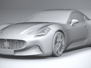 Maserati GranTurismo Folgore 2023 3D Model