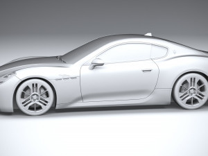 Maserati GranTurismo Folgore 2023 3D Model