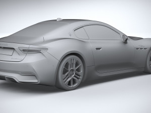 Maserati GranTurismo Folgore 2023 3D Model