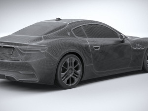 Maserati GranTurismo Folgore 2023 3D Model