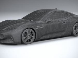 Maserati GranTurismo Folgore 2023 3D Model