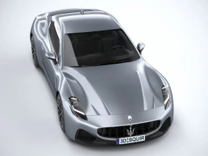Maserati GranTurismo Modena 2023 3D Model